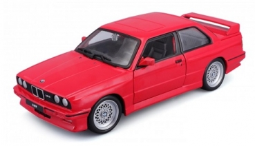 21100R  BMW M3 (E30) 1988 Red 1:24